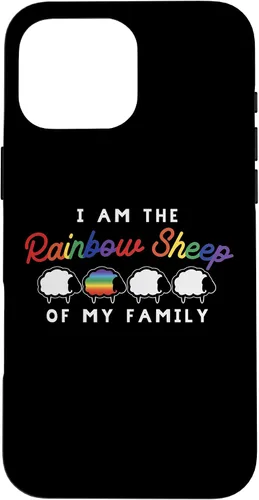 Vista 19 de iPhone 16 Soy Rainbow Ovejas De Mi Familia LGBT Gay Lesbianas Orgullo Caso