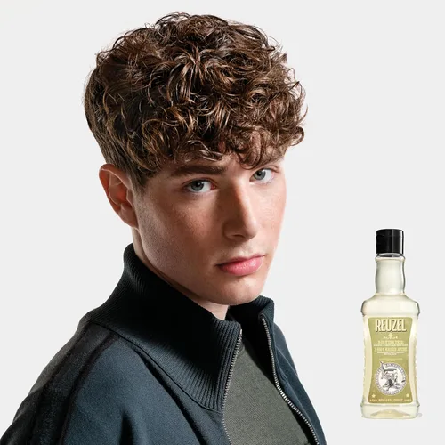 Vista 4 de Reuzel Champú 3 en 1 de árbol de té, limpia el cabello y el cuerpo, 11.83 onzas