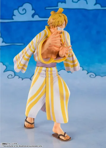 Vista 4 de TAMASHII NATIONS - Una pieza - Sanji (Sangoro), Bandai Spirits FiguartsZERO Estatua coleccionable