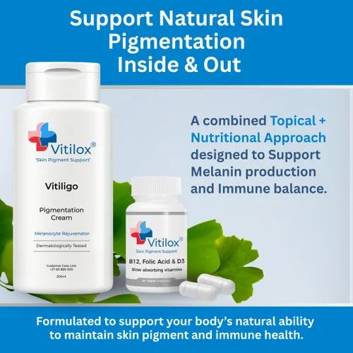 Vista 2 de Vitilox® Crema de vitíligo y vitaminas