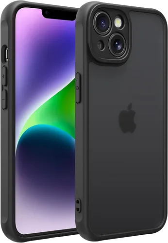 Vista 55 de Funda Translúcida Mate para iPhone 11, [Protección contra Caídas de Grado Militar de 10 Pies] Parachoques Protector Delgado Duradero Resistente a