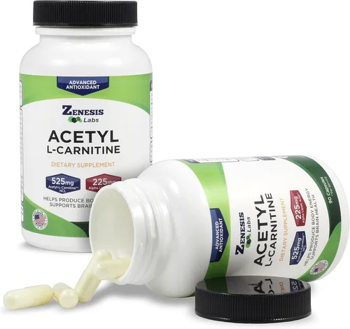 Vista 6 de Acetil L-Carnitina con Ácido Alfa Lipoico - 90 Cápsulas