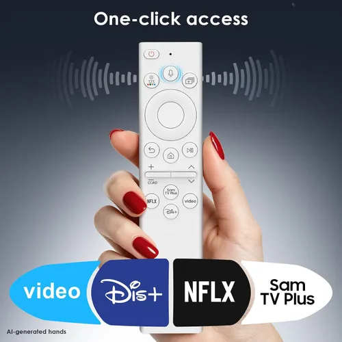 Vista 3 de Replacement for Samsung Frame Smart TV Voice Remote Control