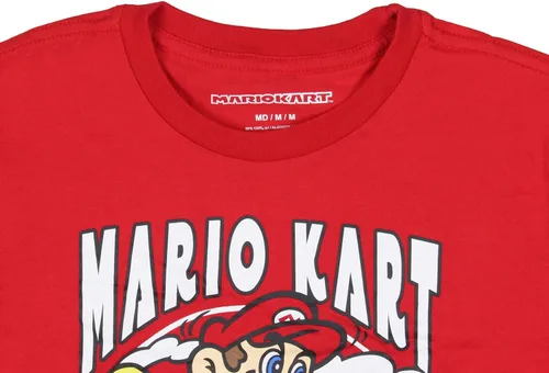 Vista 3 de Super Mario Kart - Camiseta de manga larga para niños