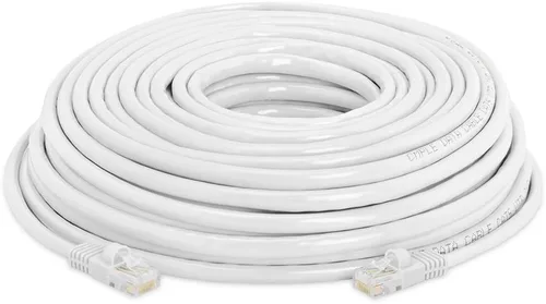 Vista 82 de Cmple - Cable Ethernet Cat5e de 1.5 pies, Cable Patch Ethernet UTP Cat 5e de 350 MHz, Cable LAN de red de 1 Gbps, conectores RJ45, compatible
