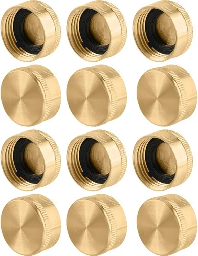 Vista 7 de 12PCS 3/4" Tapa de manguera de jardín Conector de manguera