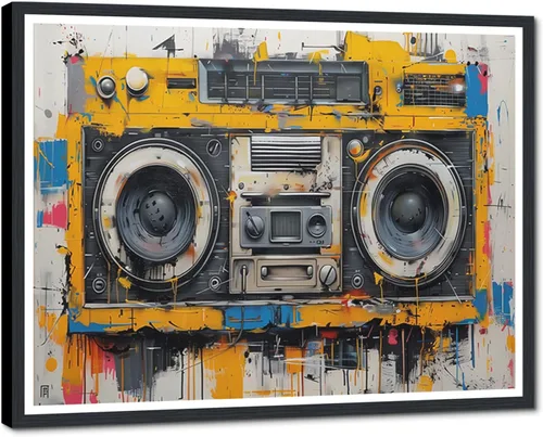 Vista 40 de Novatique Arte de Pared de Cinta de Casete Decoración de Sala de Música Póster Impreso Life Has No Rewind Casete Lienzo Arte de Pared Pósters