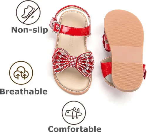 Vista 5 de THEE BRON Sandalias para niñas y zapatos de vestir de verano