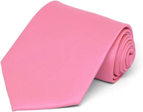 Vista 29 de tiemart Corbata de color sólido para hombre Longitud estándar
