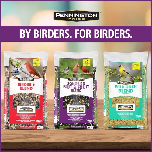 Vista 7 de Pennington Pride Songbird - Mezcla de frutos secos y frutas, semillas de aves silvestres para comederos exteriores, fórmula nutricional avanzada