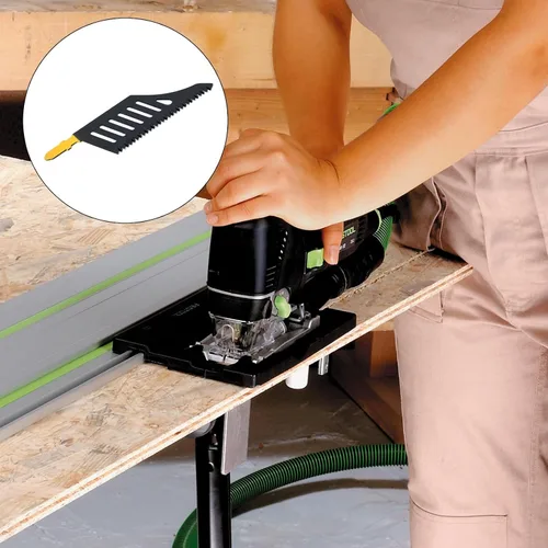 Vista 7 de 5 hojas de sierra caladora compatibles con Bosch T142HB compatibles con Dewalt