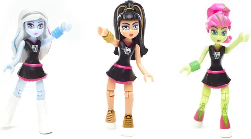 Vista 5 de Mega Construx Monster Fear Squad - Paquete de figuras