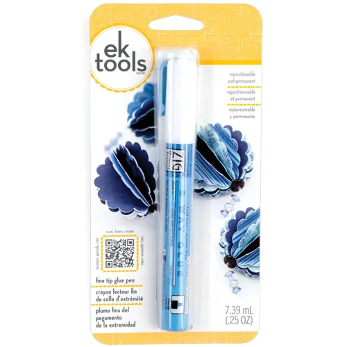 Vista 4 de EK Tools 55-00012 - Bolígrafo de pegamento con punta de cincel de 2 vías, multicolor