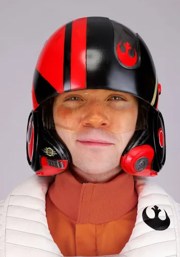 Vista 6 de Disfraz deluxe de piloto Poe Dameron para hombre de Star Wars Multicolor