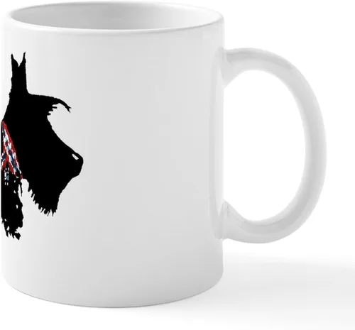 Vista 19 de CafePress Cloud Angel & Scotty Taza de café de cerámica (11 oz)