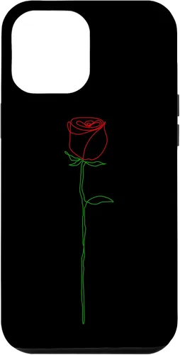 Vista 6 de Funda para iPhone 14 Simple con diseño de líneas rojas y verdes