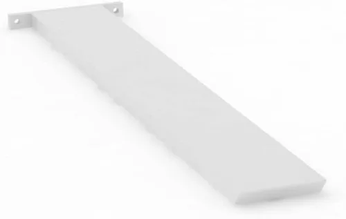 Vista 26 de Soportes de Hierro - Soporte Oculto para Encimera de Isla - Soportes Resistentes para Encimeras de Granito - Soportes de Acero para Isla de Cocina