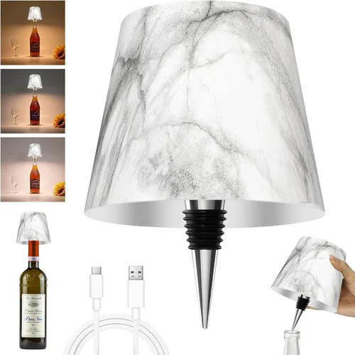 Vista 12 de 2025 Nueva Lámpara Inalámbrica para Botellas - Luces LED para Botellas de Licor y Vino, Pantalla Inalámbrica, Luz Superior para Botella de Whisky