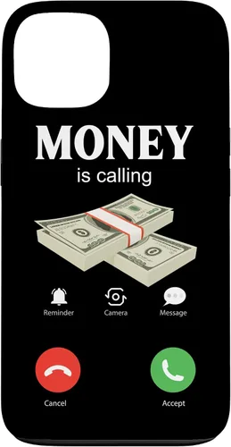 Vista 7 de Money Cash Coin Millionaire Trader Miner Stocks Invest Earn Case for iPhone 16