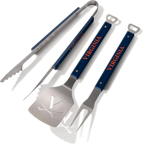 Vista 34 de YouTheFan NCAA Spirit Series - Juego de barbacoa de 3 piezas