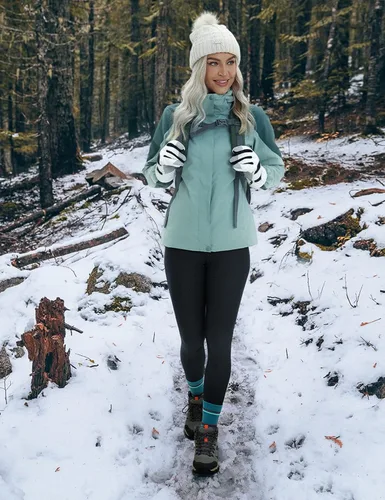 Vista 3 de CRZ YOGA Leggings con forro polar de 28 pulgadas, térmicos, casuales, para entrenamiento, yoga, pantalones de longitud completa, cálidos