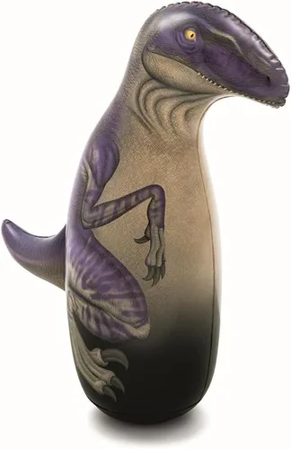 Vista 3 de Up, in & Over aufblasbarer Dino-Schlagsack für Kinder (Sortiert, 35.8 in - 44.1 in)