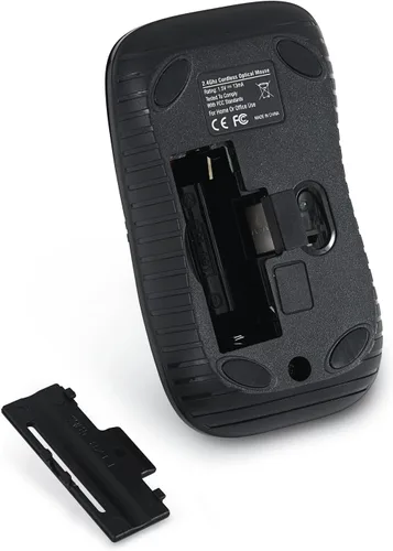 Vista 4 de Verbatim Commuter Mouse óptico inalámbrico, 2.4 GHz, 1200 DPI, azul mate