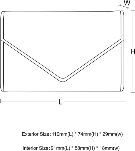 Vista 6 de XEYOU Funda para tarjetas de crédito para mujer, tarjetero con bolsillo frontal para mujer