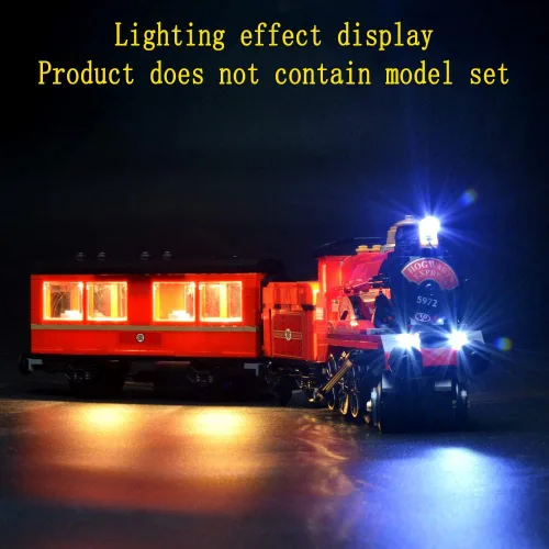 Vista 6 de GEAMENT Kit de luz LED compatible con Lego Hogwarts Express - Juego de iluminación para modelo de construcción 75955 (juego de modelos no incluidos)