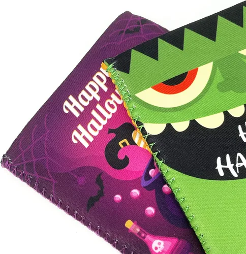 Vista 5 de 12 fundas para enfriadores de latas de Halloween – Trick or Treat Trick or Treat Trébol Cerveza Bebida Suministros Decoración Recuerdos