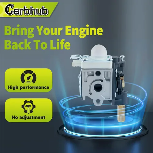 Vista 8 de Carbhub Carburador con bobina de encendido para Echo SRM 210 SRM-230 SRM211 GT200 HC150 HC151 PE200 PE201 PPF210 PPF211 Número de repuesto ZAMA