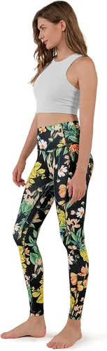 Vista 4 de ODODOS High Waist Yoga Pants for Women with Pockets, Tummy Control Running Sports Workout Yoga Leggings