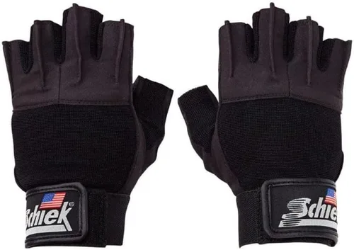 Vista 11 de Schiek Sports 520 - Guantes de levantamiento de pesas sin dedos para mujer