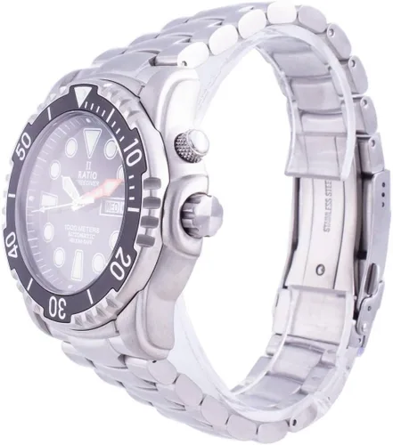 Vista 3 de RATIO FreeDiver Helium-Safe Dive Watch Sapphire Crystal Automatic Diver Watch 1000M Water Resistant Diving Watch for Men