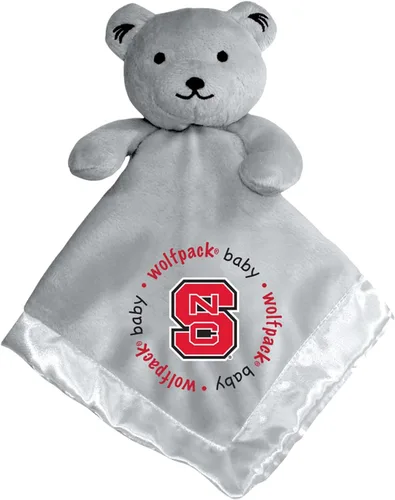 Vista 17 de Baby Fanatic Oso de seguridad gris - NCAA - Con licencia oficial Snuggle Buddy