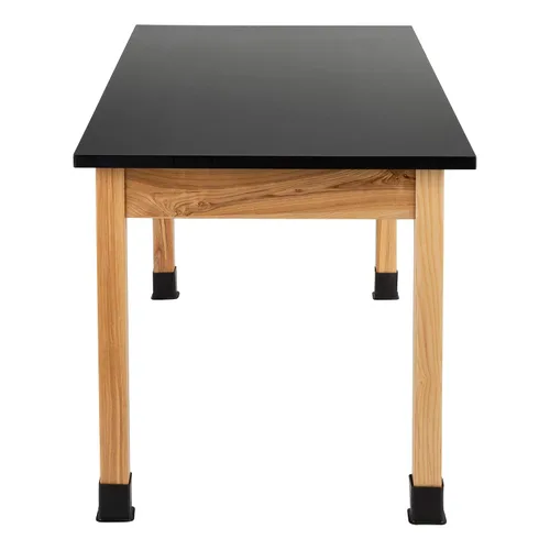 Vista 4 de Learniture Mesa de laboratorio científico con parte superior resistente a productos químicos (30 pulgadas de ancho x 60 pulgadas de largo)