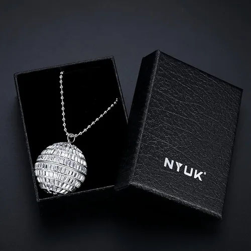 Vista 6 de Collares de bola de discoteca Mirrorball Jewelry 70s Party Chain 32