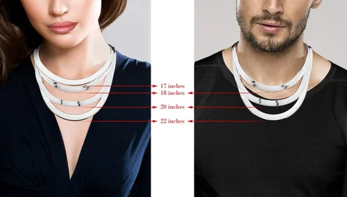Vista 6 de Miabella Solid 925 Sterling Silver Italian 10mm Flat Herringbone Chain Necklace for Women, Made in Italy
