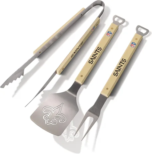 Vista 15 de YouTheFan NFL Spirit Series - Juego de barbacoa de 3 piezas