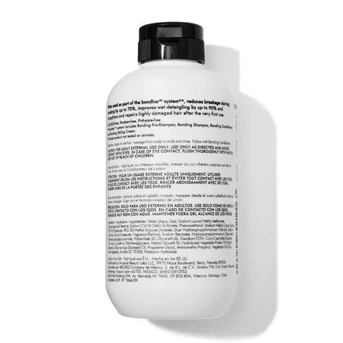 Vista 6 de Bondbar Champú Reparador, Protege, Fortalece e Hidrata Todos los Tipos y Texturas de Cabello, Previene el Efecto Esponja y el Encresparse, Añade