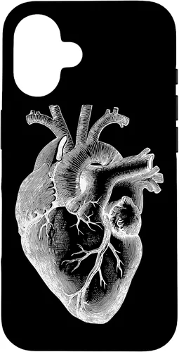 Vista 32 de Anatomical Human Heart Doctor Gift Heart Anatomy Case for iPhone 17