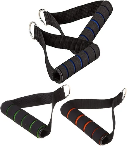 Vista 7 de 1 par de asas de ejercicio resistentes de repuesto para cables, accesorios de máquina, equipo de fitness, decoración de conejo, guirnalda, corona