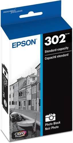 Vista 10 de Epson T302XL-BCS Claria Premium - Cartucho de tinta de alta capacidad, negro y capacidad estándar, negro y color fotográfico (CMYPB) (paquete de 2)