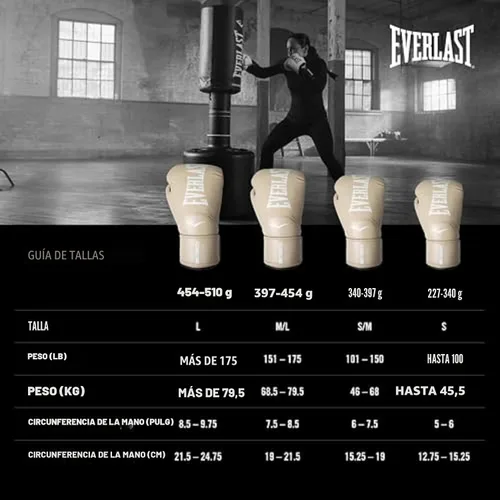 Vista 6 de Everlast Guantes de boxeo Elite 2 Canela