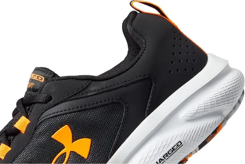 Vista 6 de Under Armour Mens Charged Assert 9 Marble Running Shoe Negro (002)/Naranja Blaze