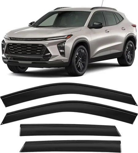 Vista 19 de Deflectores de ventana irrompibles con cinta para Chevrolet Equinox 2025-2026