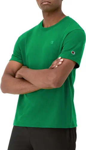Vista 3 de Champion Men's Classic Short Sleeve T-Shirt, Standard Fit, Midweight 100% Cotton, Available in Regular and Big & Tall