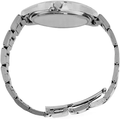 Vista 5 de Reloj analógico de acero inoxidable para hombre, diseño de Virgen María