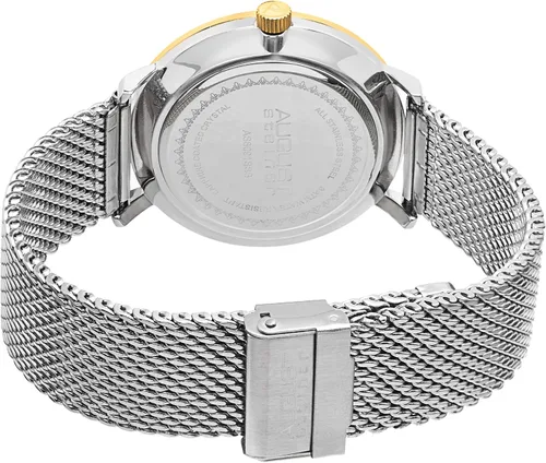 Vista 4 de August Steiner AS8091 - Reloj clásico para hombre, movimiento de cuarzo suizo en malla