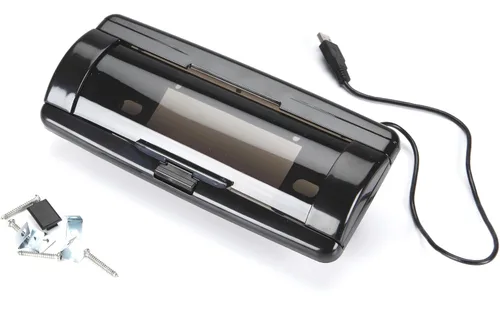 Vista 3 de Universal Stereo Radio Impermeable Marine Automatic Door Splash Cover con extensión USB (negro)
